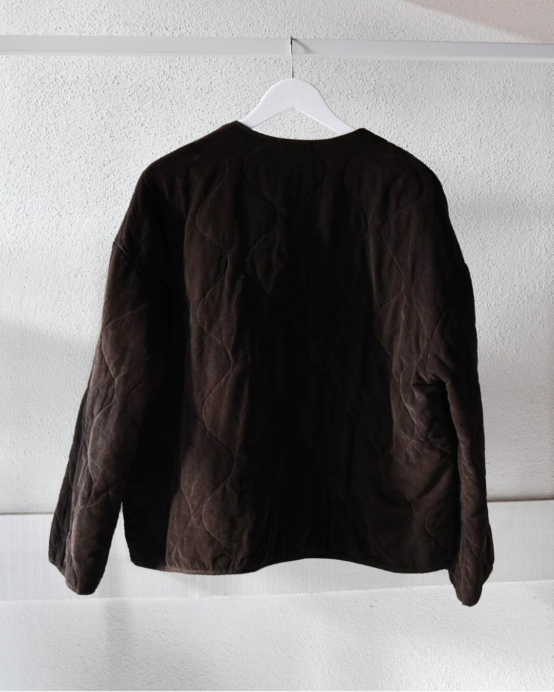 Steppjacke mit Schleife