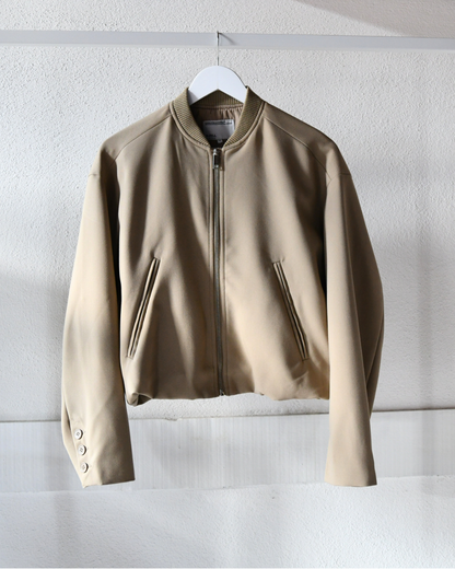 Bomberjacke in beige