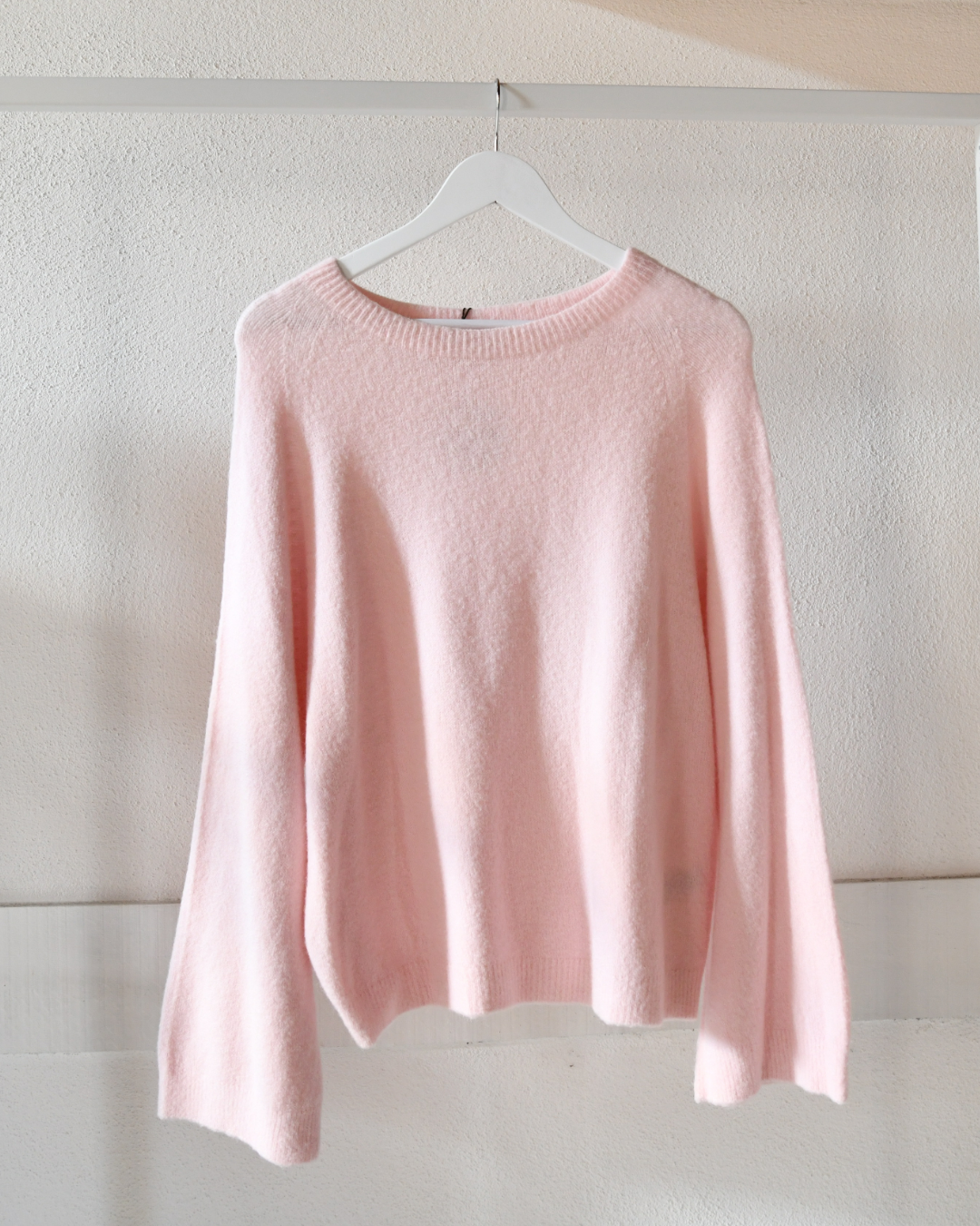 Strickpullover in Rosa