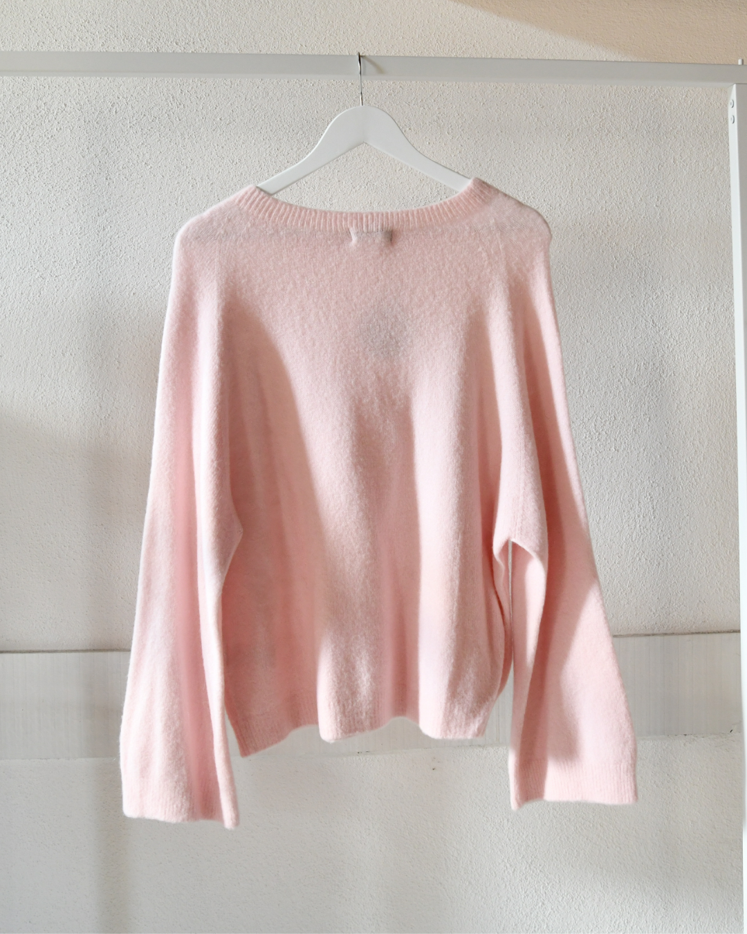 Strickpullover in Rosa