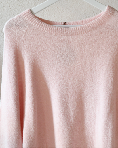 Strickpullover in Rosa
