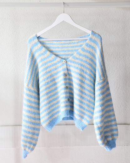 Strickjacke Stripes