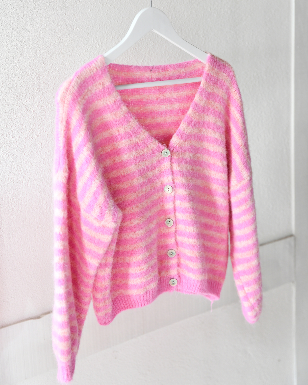 Strickjacke Stripes