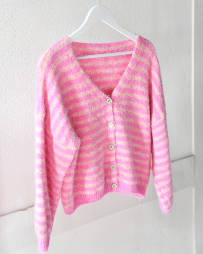 Strickjacke Stripes