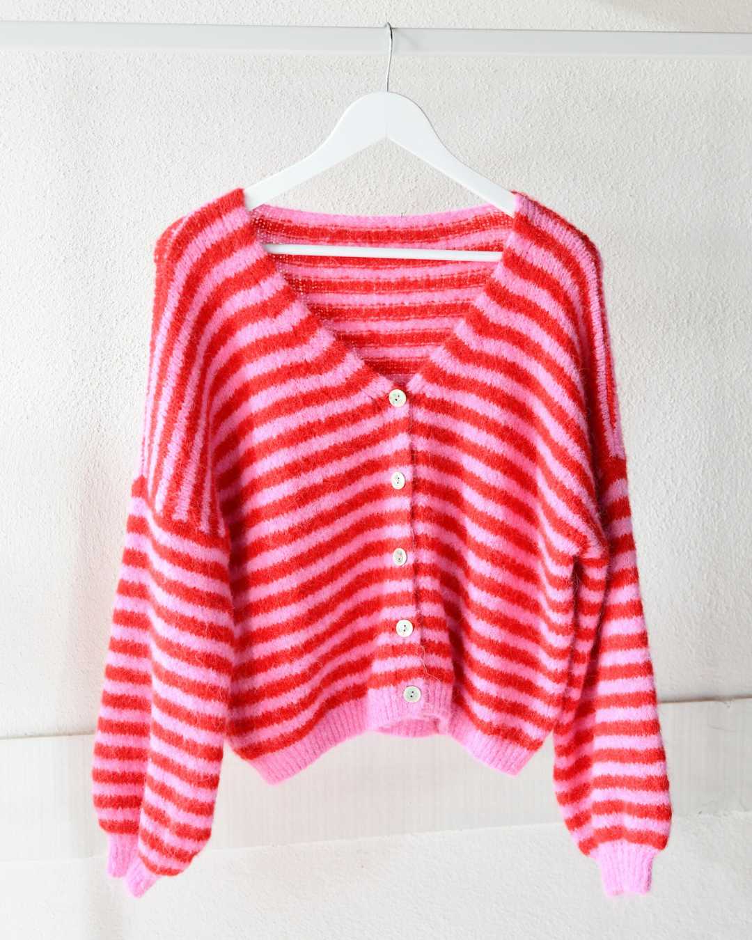 Strickjacke Stripes