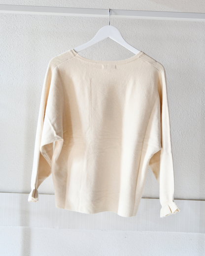 Pullover mit Rüschen