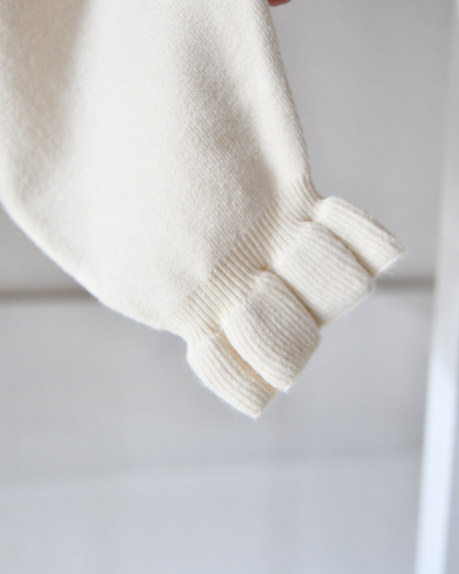 Pullover mit Rüschen