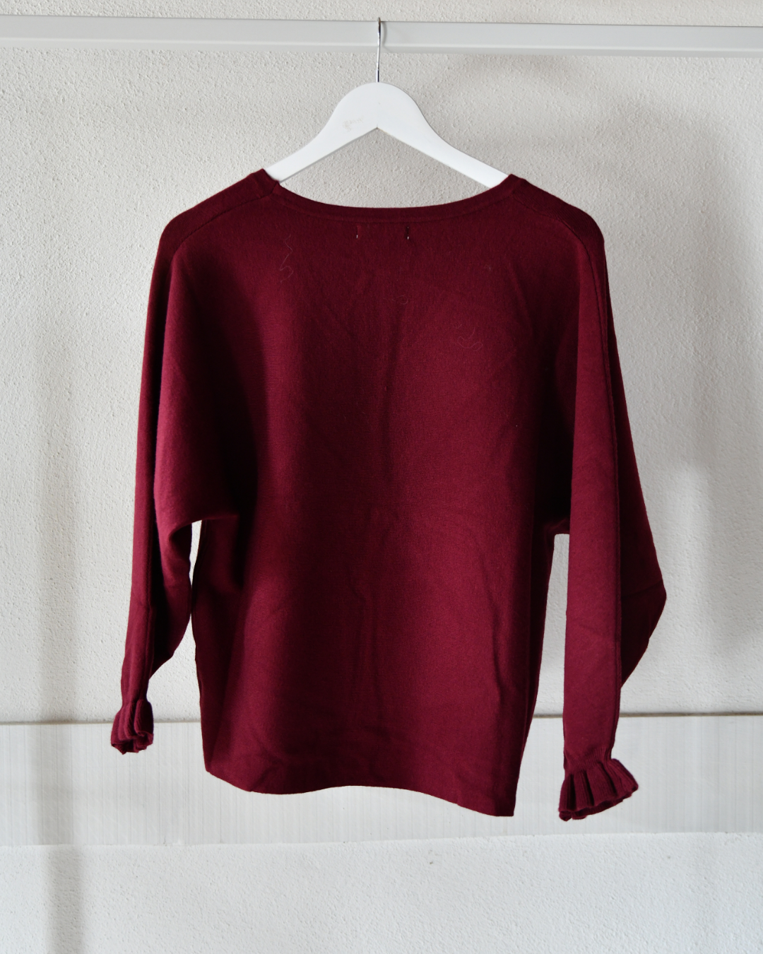 Pullover mit Rüschen