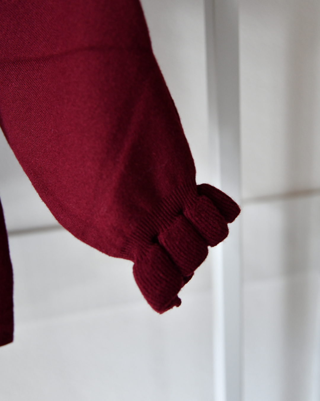 Pullover mit Rüschen