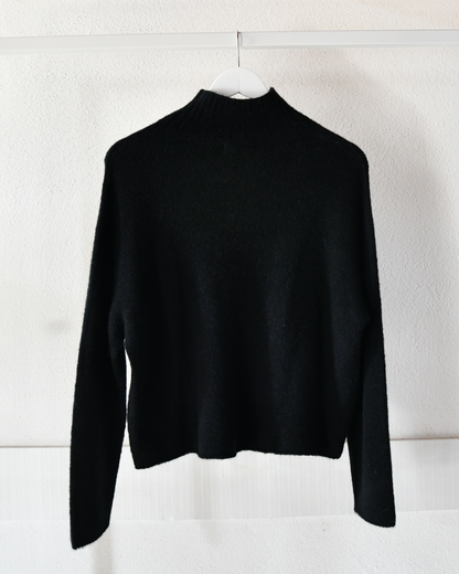 Strickpullover Softy in Schwarz