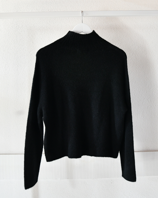 Strickpullover Softy in Schwarz