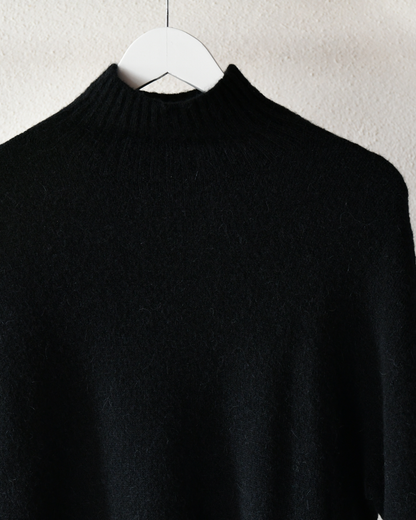 Strickpullover Softy in Schwarz